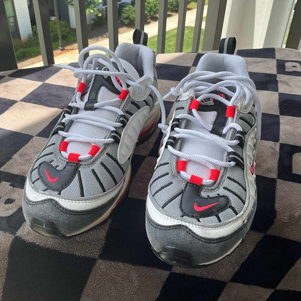 Nike Women's Sneakers - Gray, Red, White